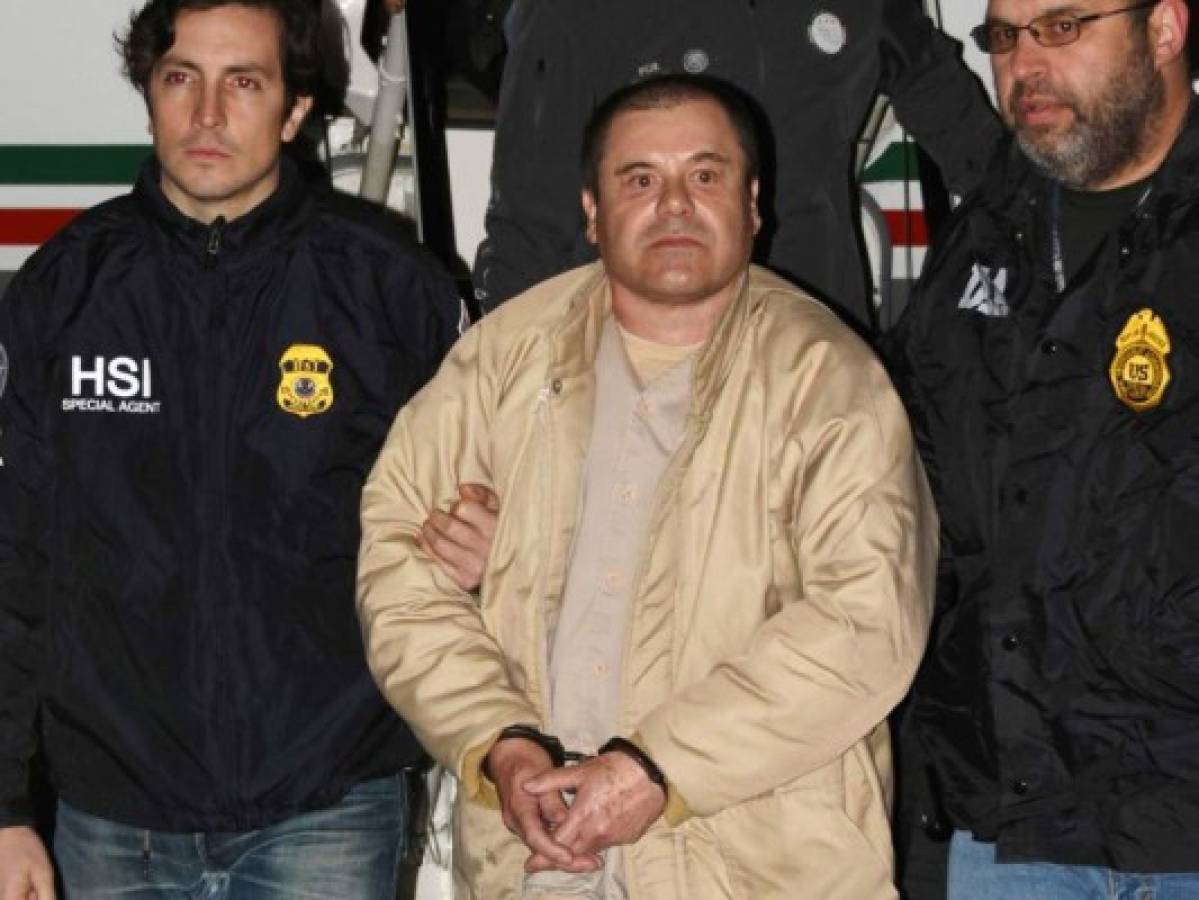 El 'Chapo', el narco mexicano que de niño vendía caramelos, a espera de la cadena perpetua  