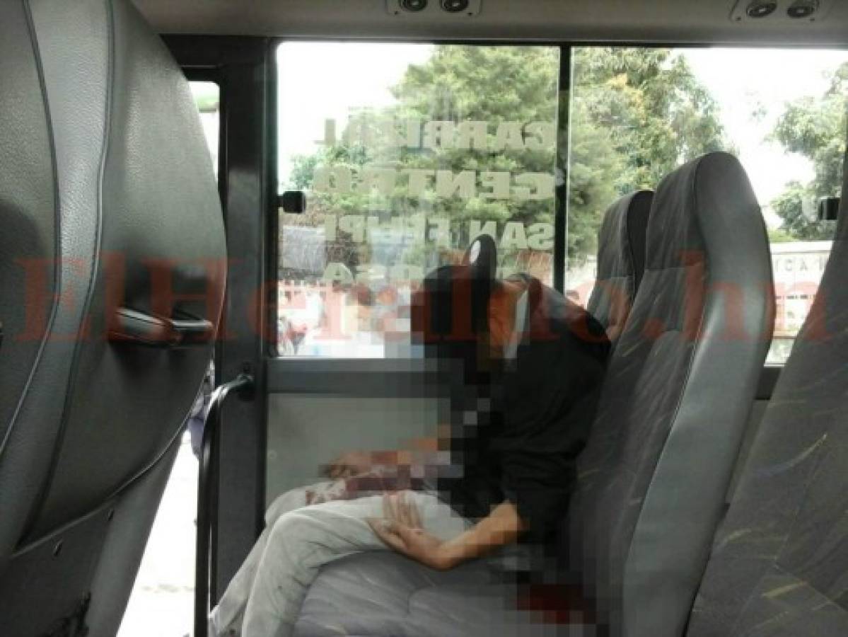 Comayagüela: Ultiman a joven pasajero de bus rapidito; hermana reconoce su cadáver
