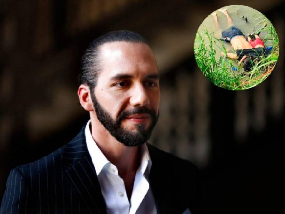 'Es nuestra culpa', la reacción de Nayib Bukele ante muerte de padre migrante y su pequeña hija