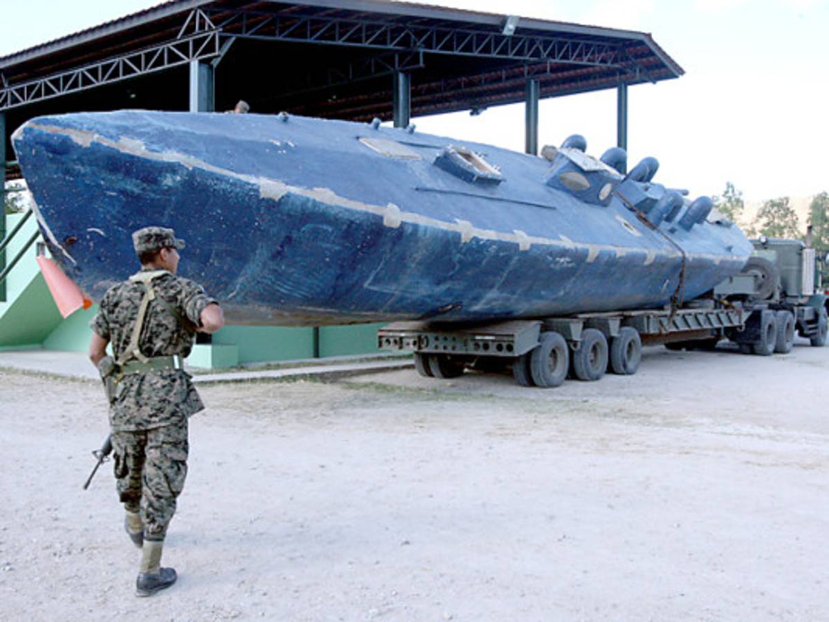 Honduras ha interceptado cinco 'narcosubmarinos' de 2011 a la fecha