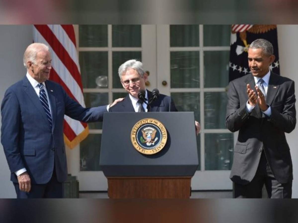 Biden confirma elección de Merrick Garland como secretario de Justicia