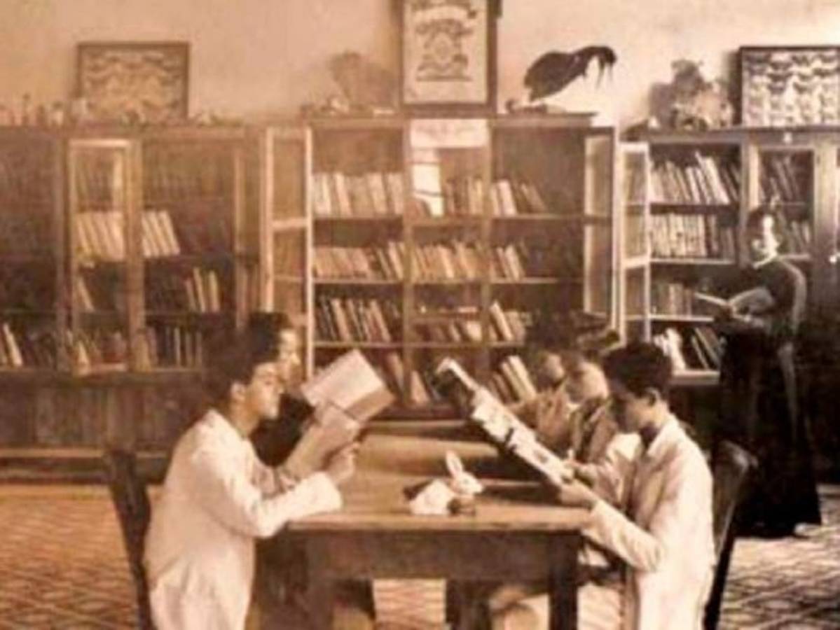 La Biblioteca Nacional a finales del siglo XIX.