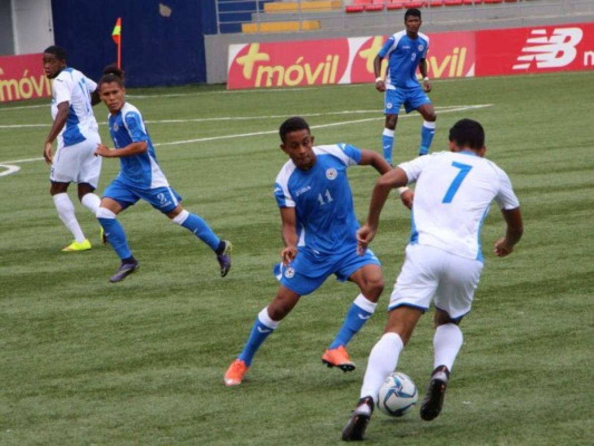 Sub 20 de Honduras ganó 1-0 a Nicaragua y clasifica al premundial