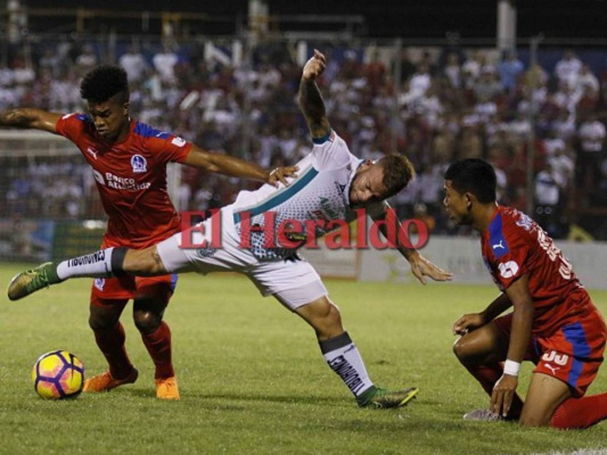Platense y Olimpia empatan en Puerto Cortés en el repechaje del fútbol de Honduras
