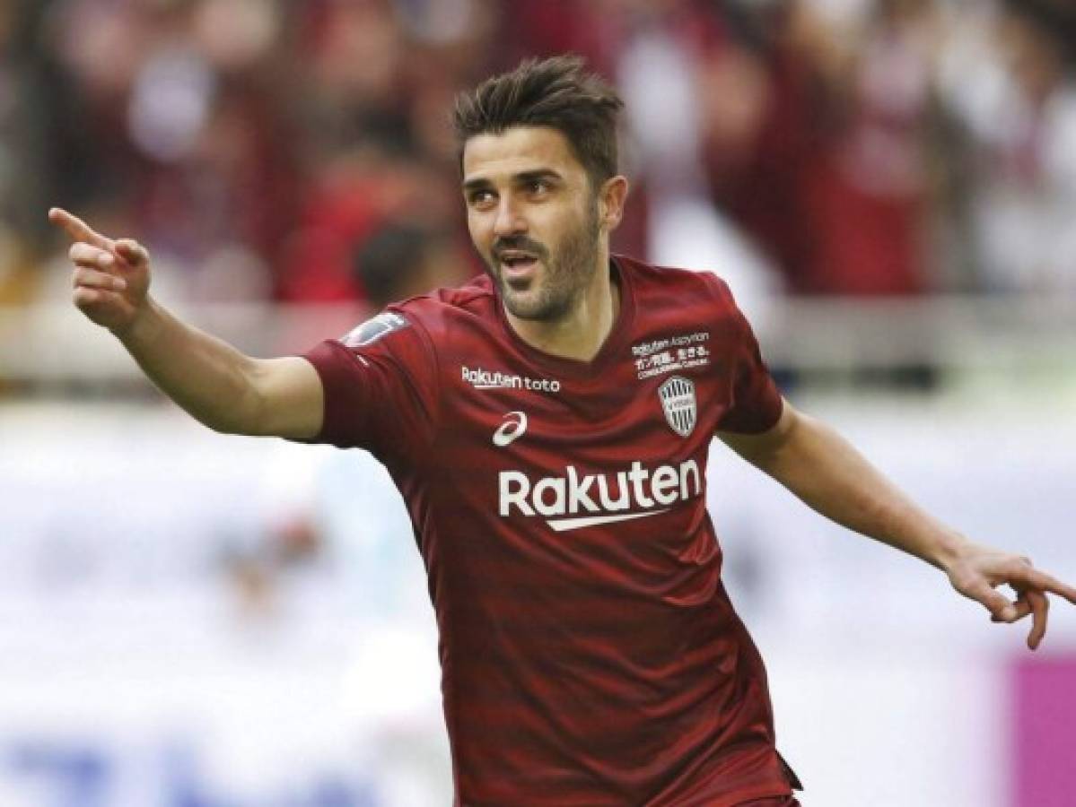 Delantero español David Villa se retirará del fútbol en Japón 