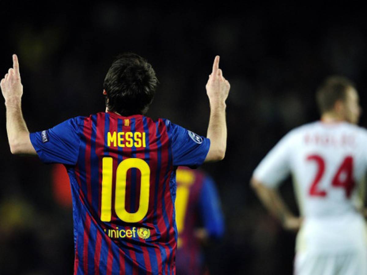 Messi es el primero en marcar cinco goles en un solo juego de la Champions