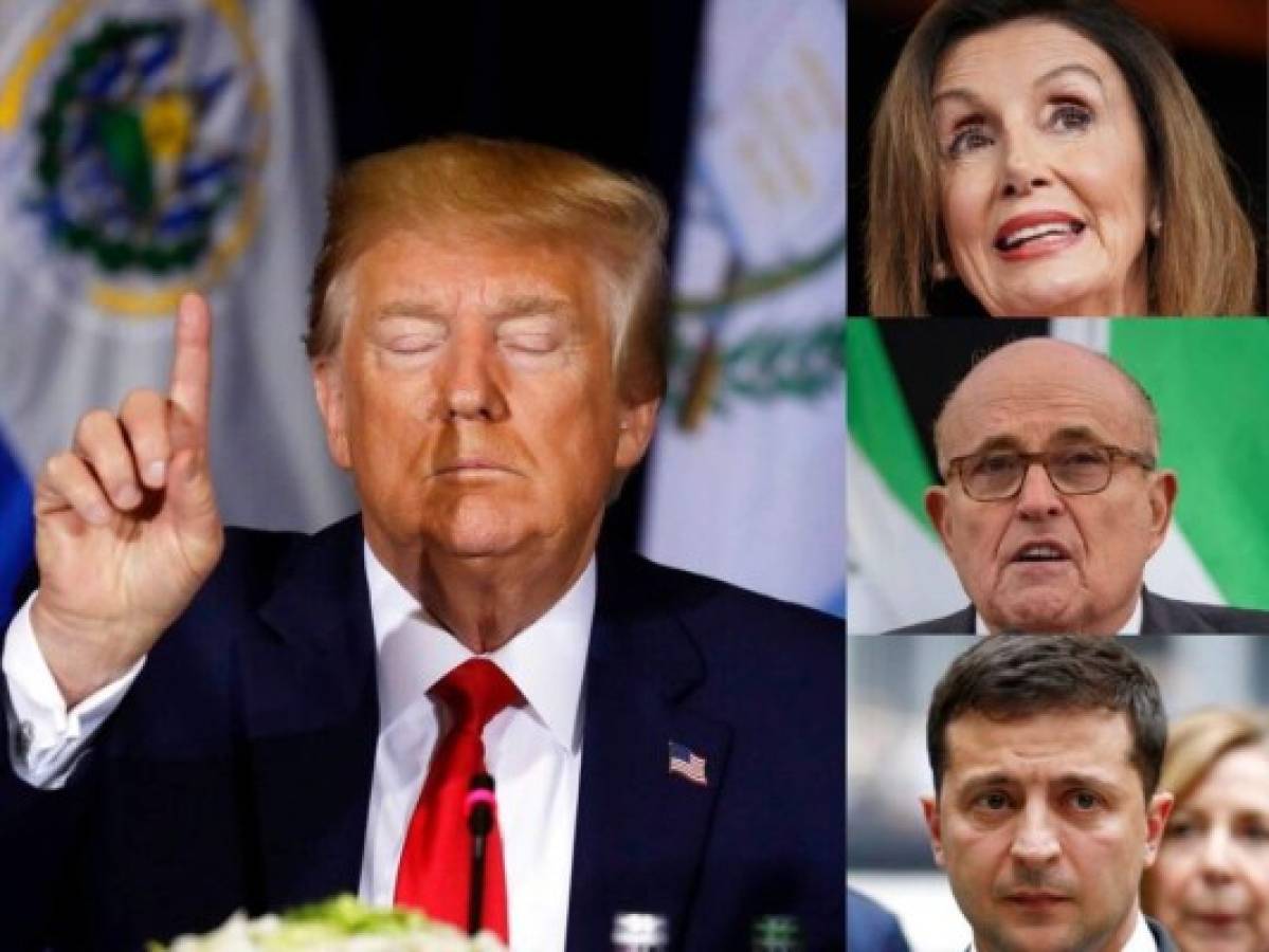 Los principales actores del escándalo ucraniano de Donald Trump