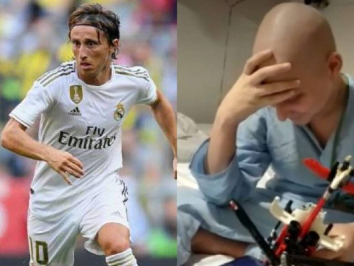 La llamada de Luka Modrić que llenó de felicidad a un niño con cáncer