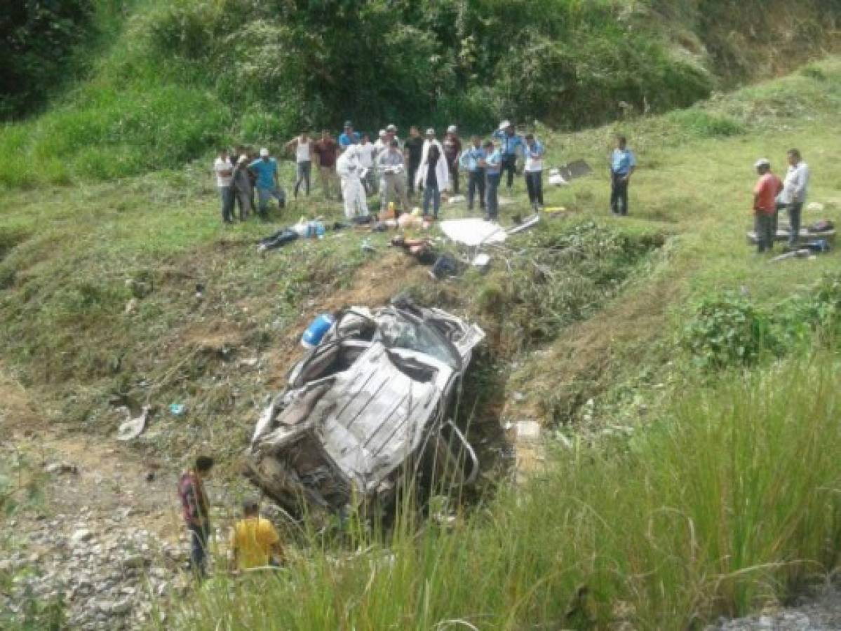 Mueren músico y tres amigos en accidente en San Esteban, Olancho