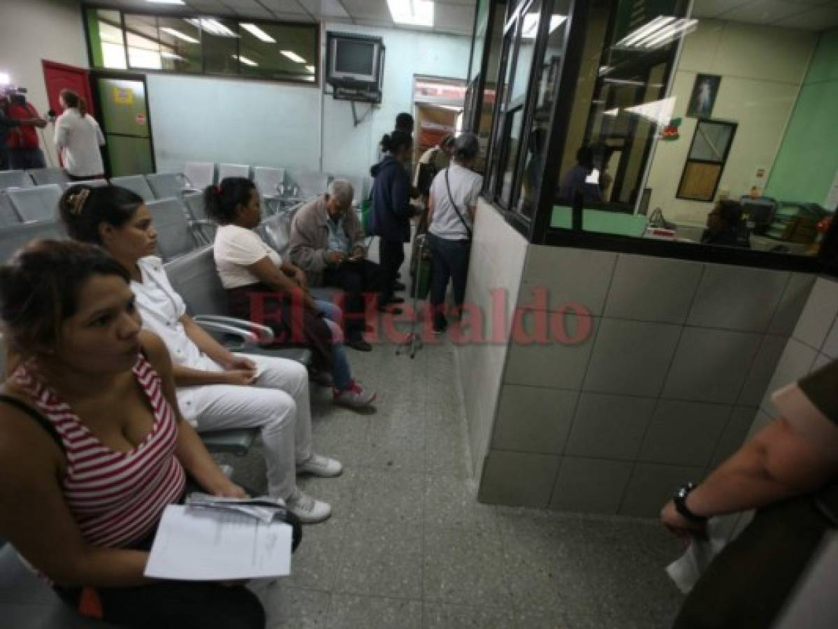 Por huelga se han perdido más de 18,600 citas en el IHSS