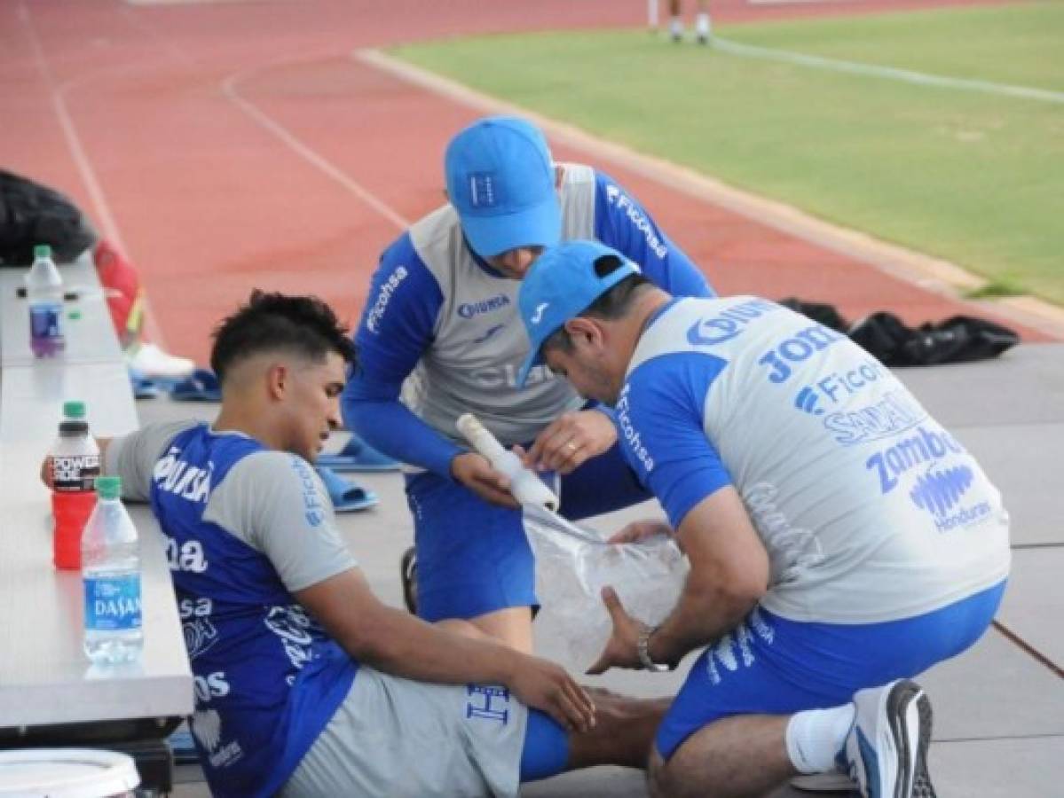 Michaell Chirinos llega el jueves a Honduras para ser operado de su rodilla