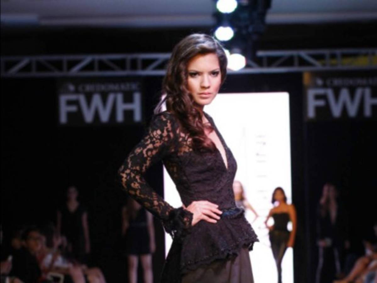 Melissa Valeriano, una reina de las pasarelas hondureñas
