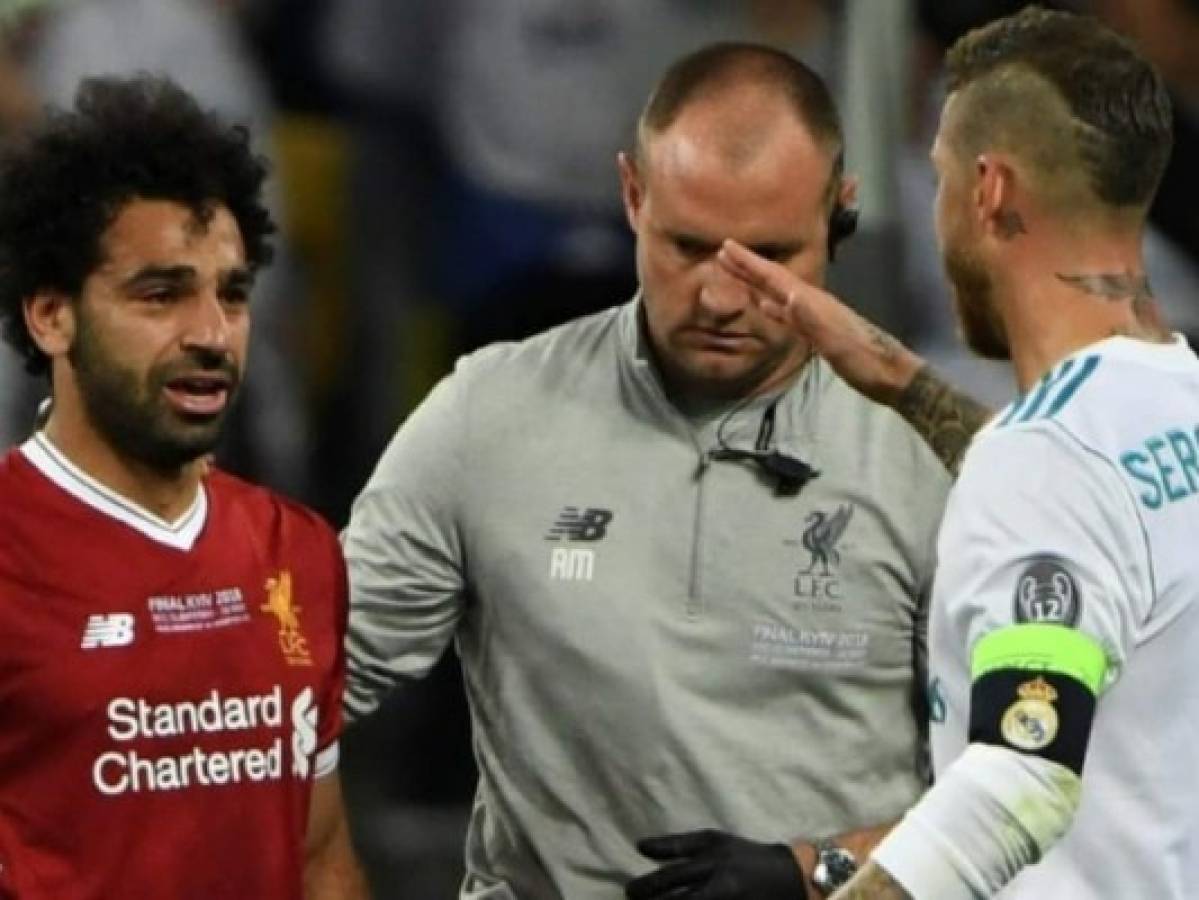 Sergio Ramos podría recibir multa de 26 mil millones de lempiras por lesión a Salah