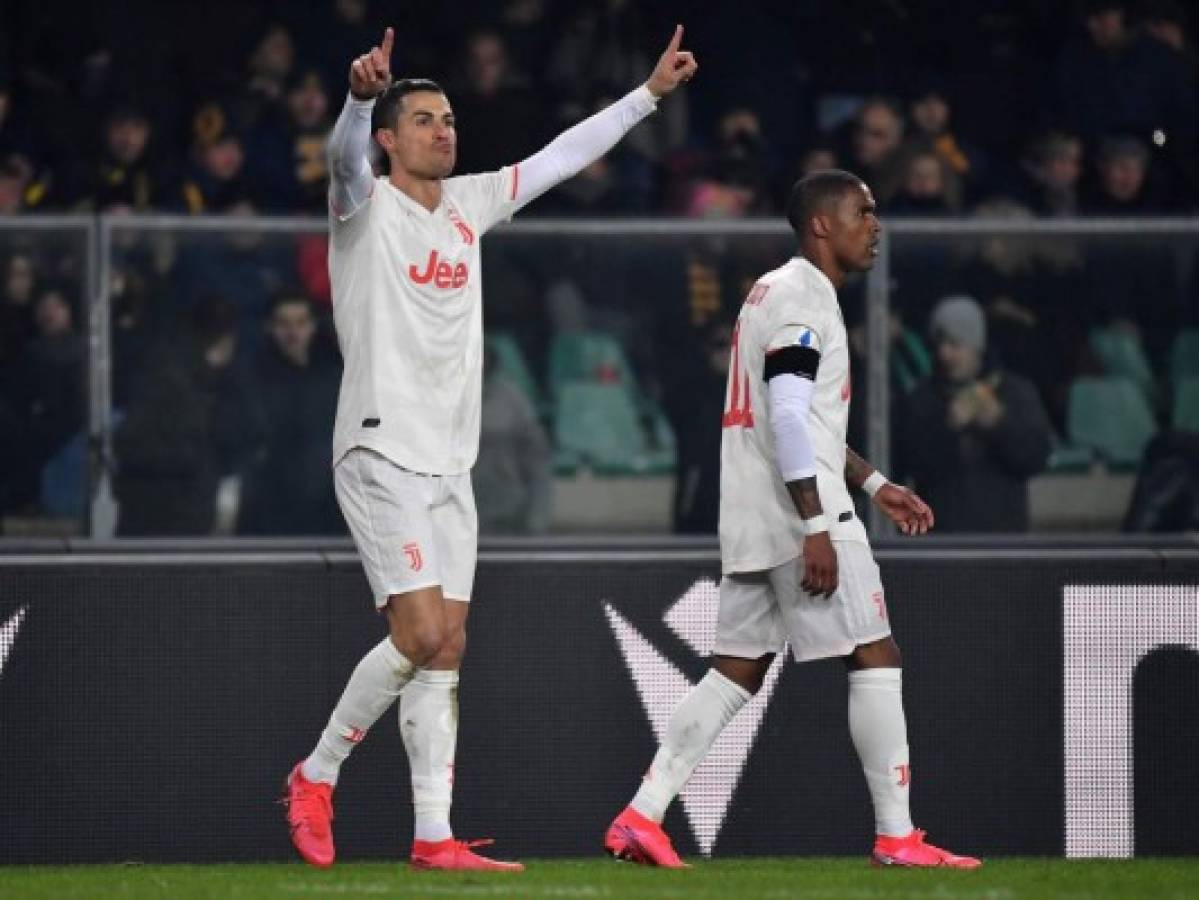 Ronaldo sigue marcando, pero Juventus pierde 2-1 ante Hellas Verona