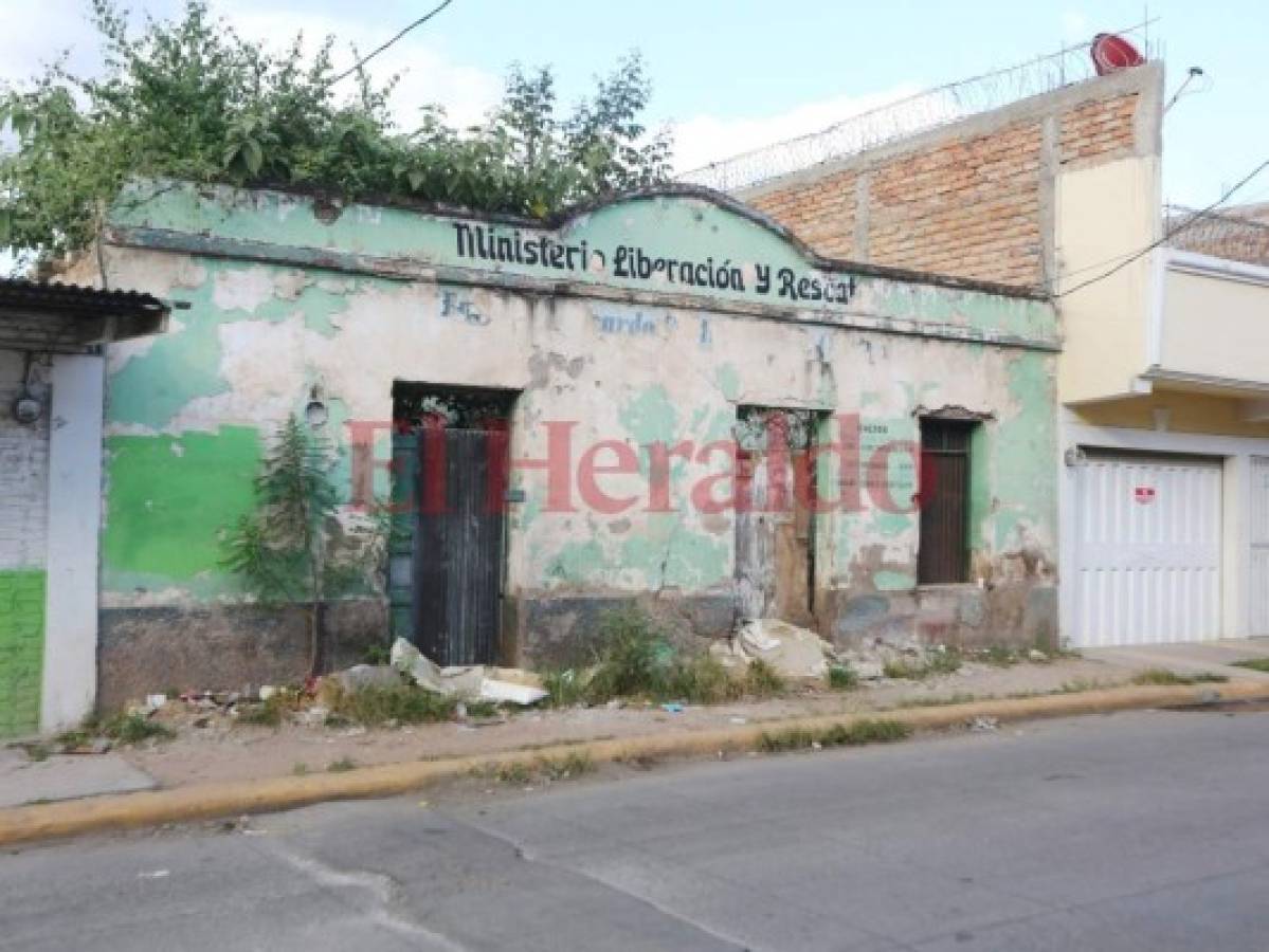 Inmueble se vuelve un refugio de ladrones en el barrio Villa Adela de Tegucigalpa  