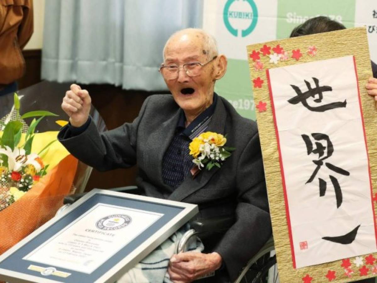 Fallece el hombre más viejo del mundo tras recibir premio Guinness