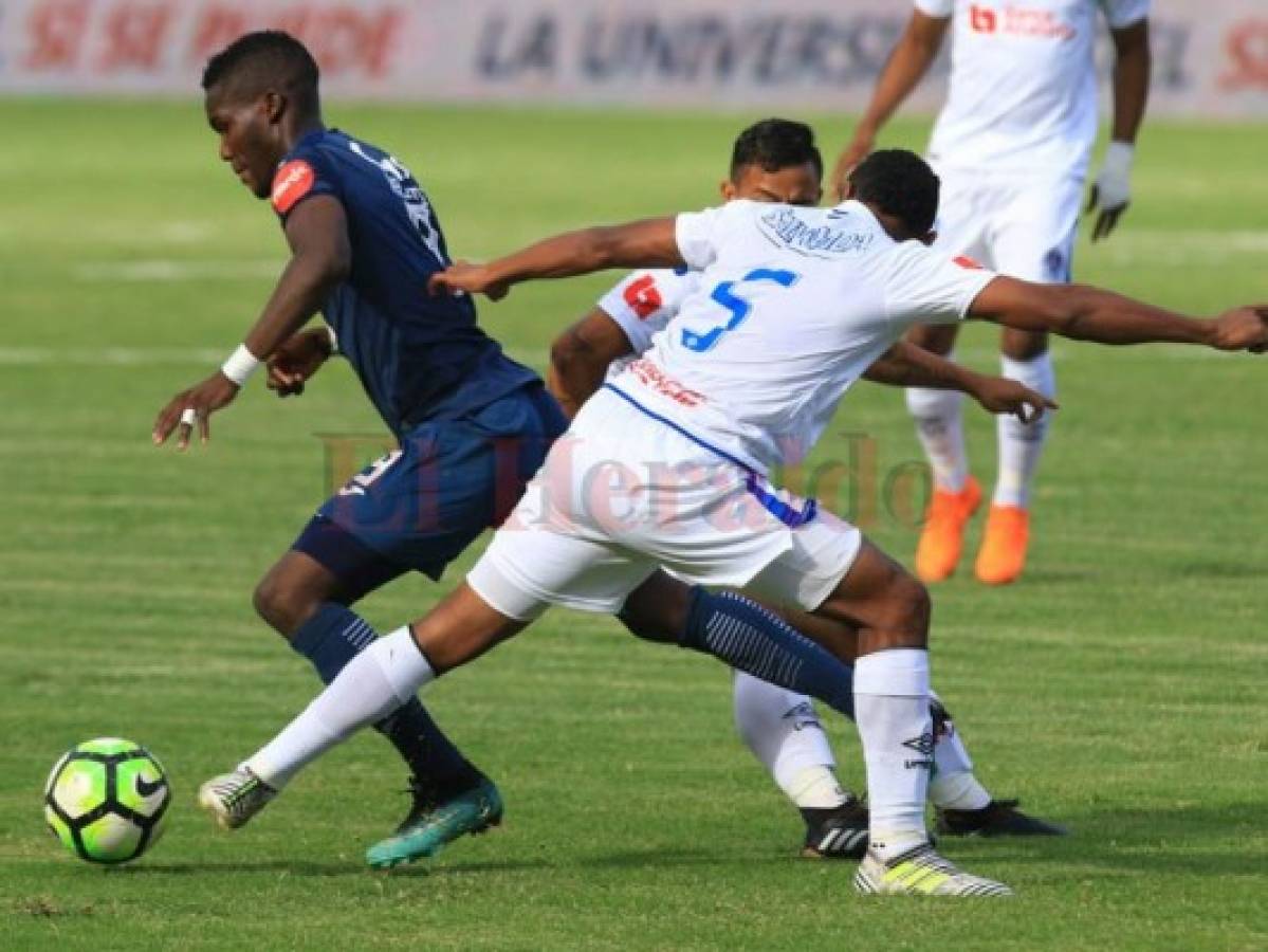 Olimpia gana con un gol inesperado a Motagua en un clásico monótono y lento