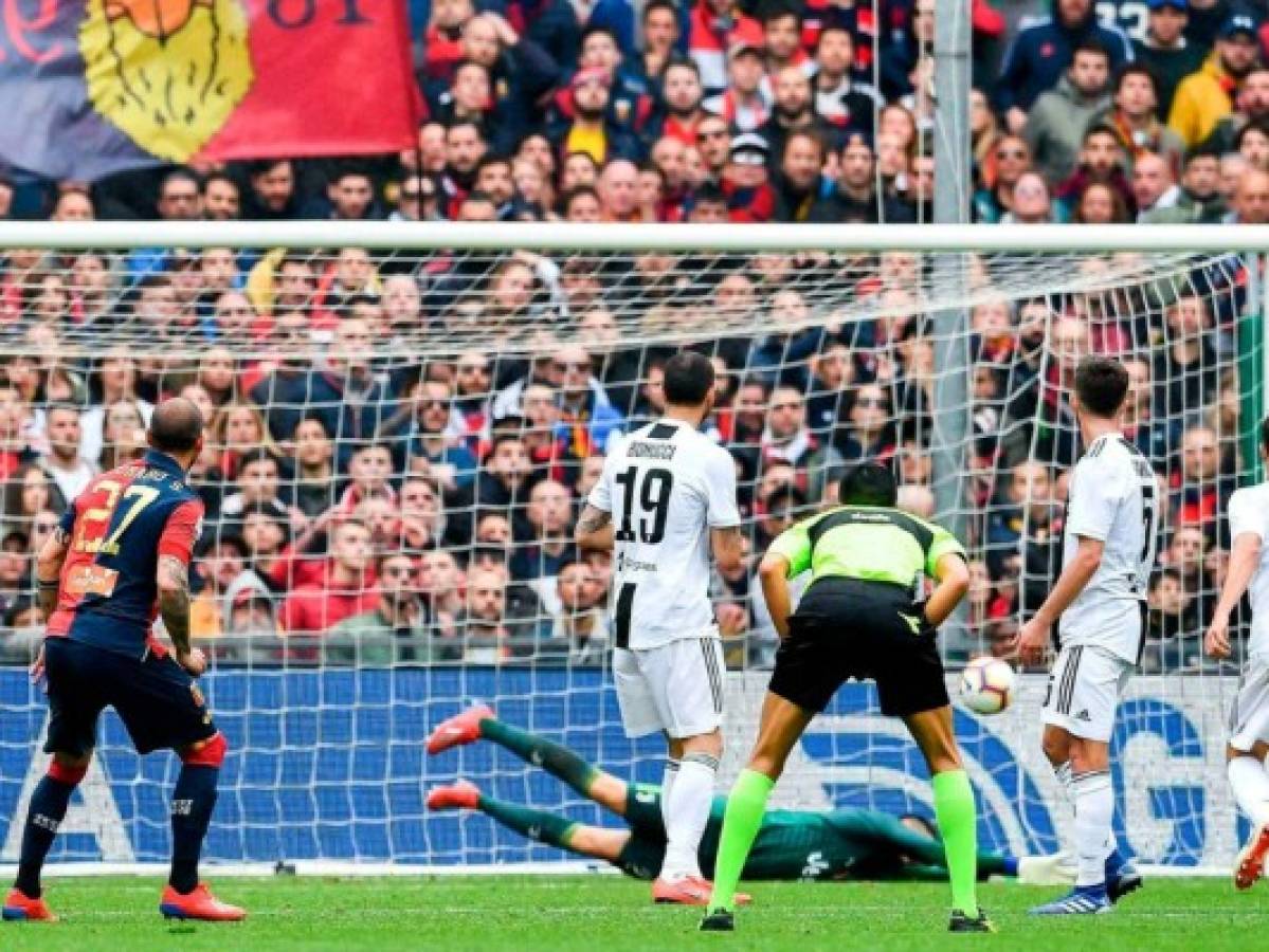 Sin Cristiano Ronaldo, la Juventus recibe su primera derrota de la temporada ante Genoa