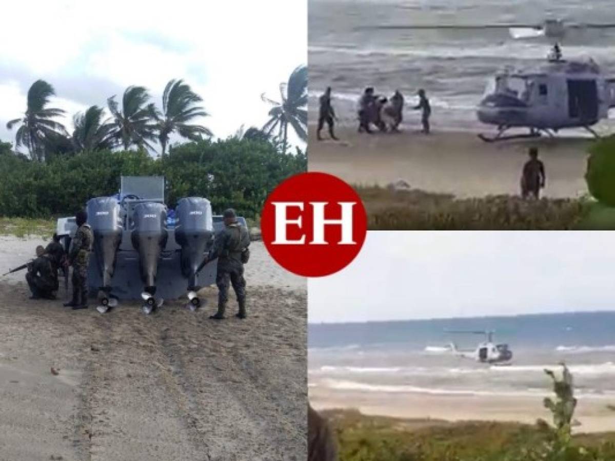 Videos del enfrentamiento entre presuntos narcos y militares en La Mosquitia