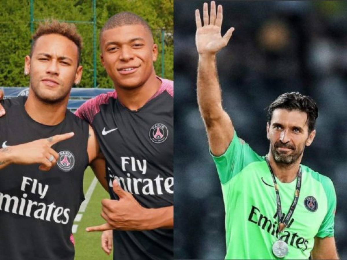 Neymar, Mbappé y Buffon dan lustre al campeonato francés 2018-19