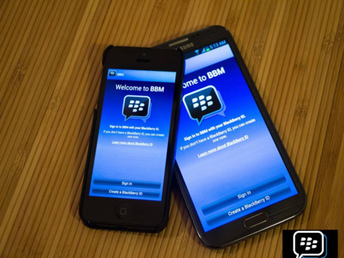 Blackberry Messenger disponible para iPhone y Android