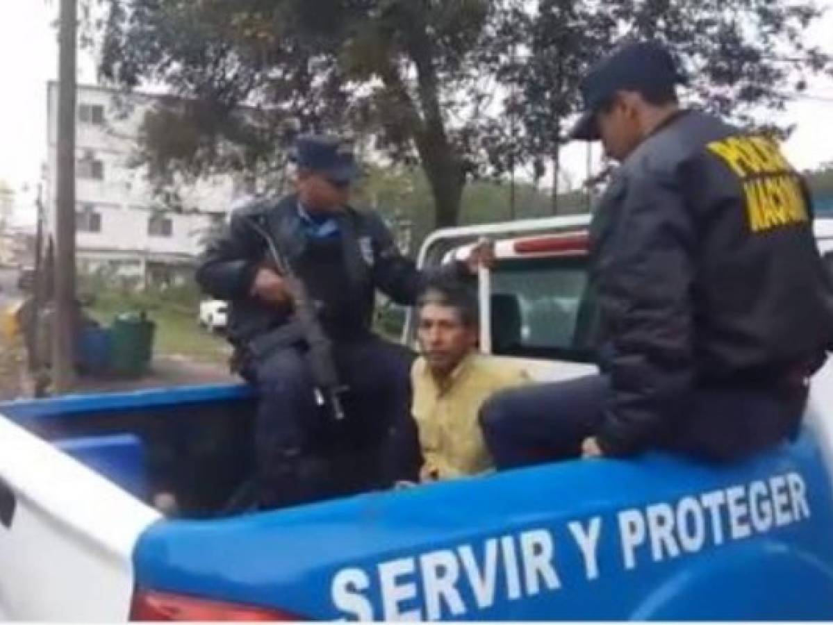 Detienen a hombre que supuestamente abusaba de su esposa y siete hijas en Siguatepeque
