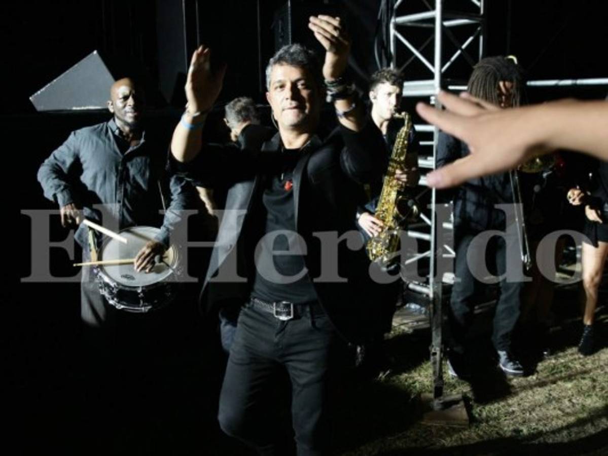 Las frases de Alejandro Sanz en Tegucigalpa