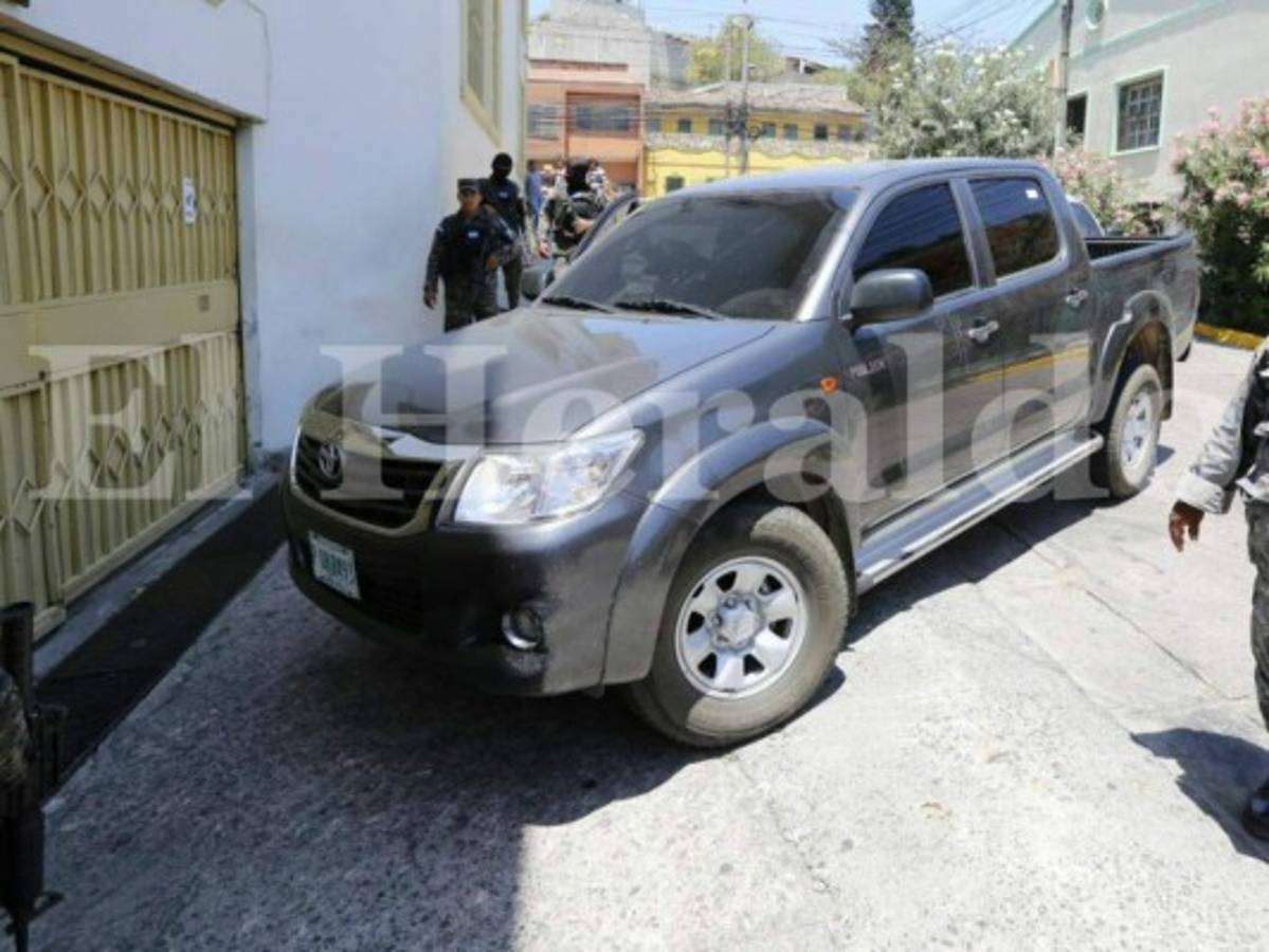 Honduras: Detenidos vinculados con banda del 'Gato Negro' llegan a los juzgados capitalinos