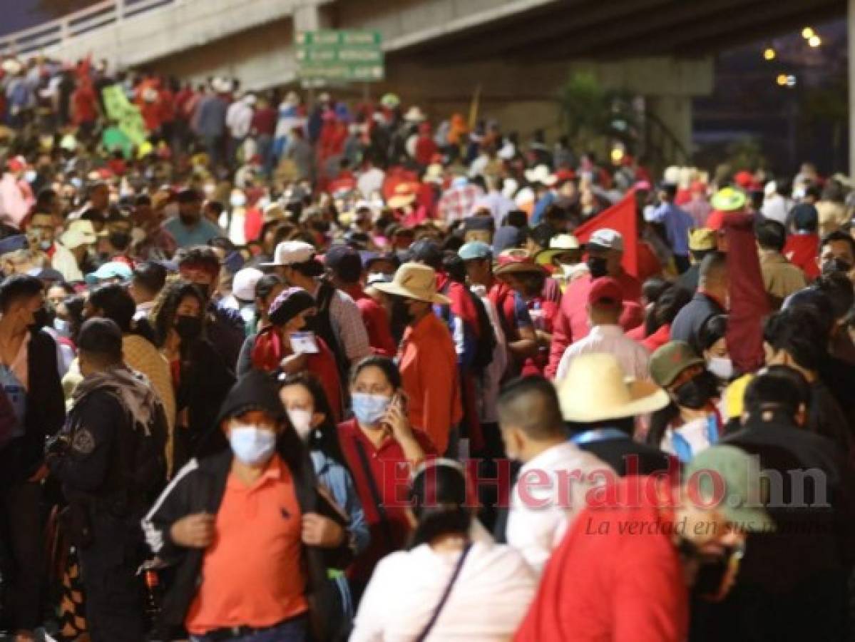 Asistencia masiva de hondureños para disfrutar toma de posesión de Xiomara Castro