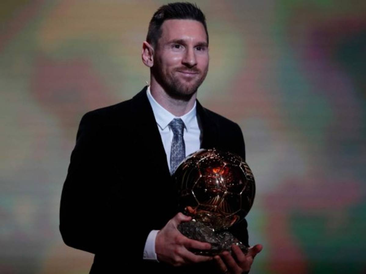 Leo Messi gana su sexto Balón de Oro