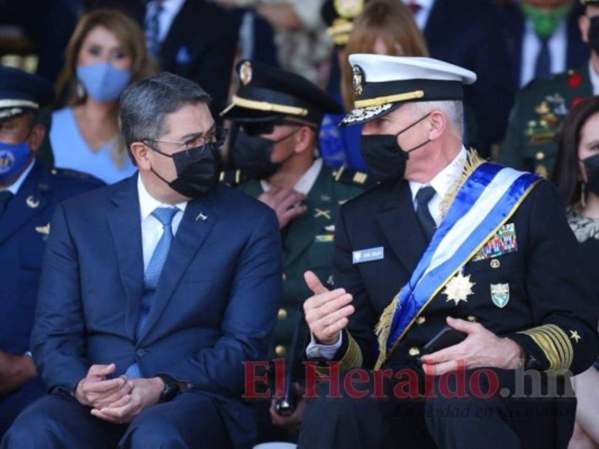 Craig S. Faller reconoció los esfuerzos realizados por el gobierno hondureño durante el 2020. Foto: El Heraldo
