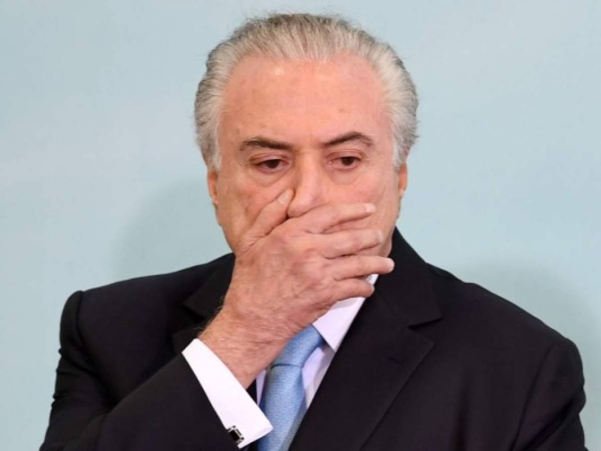 Michel Temer, expresidente de Brasil, se entrega a la policía tras orden de captura