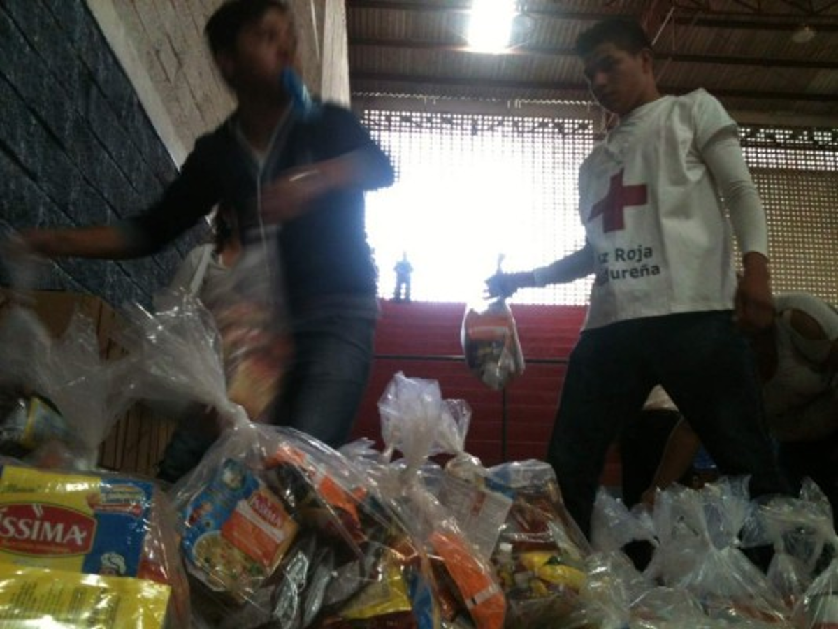 Jornada de solidaridad con migrantes hondureños