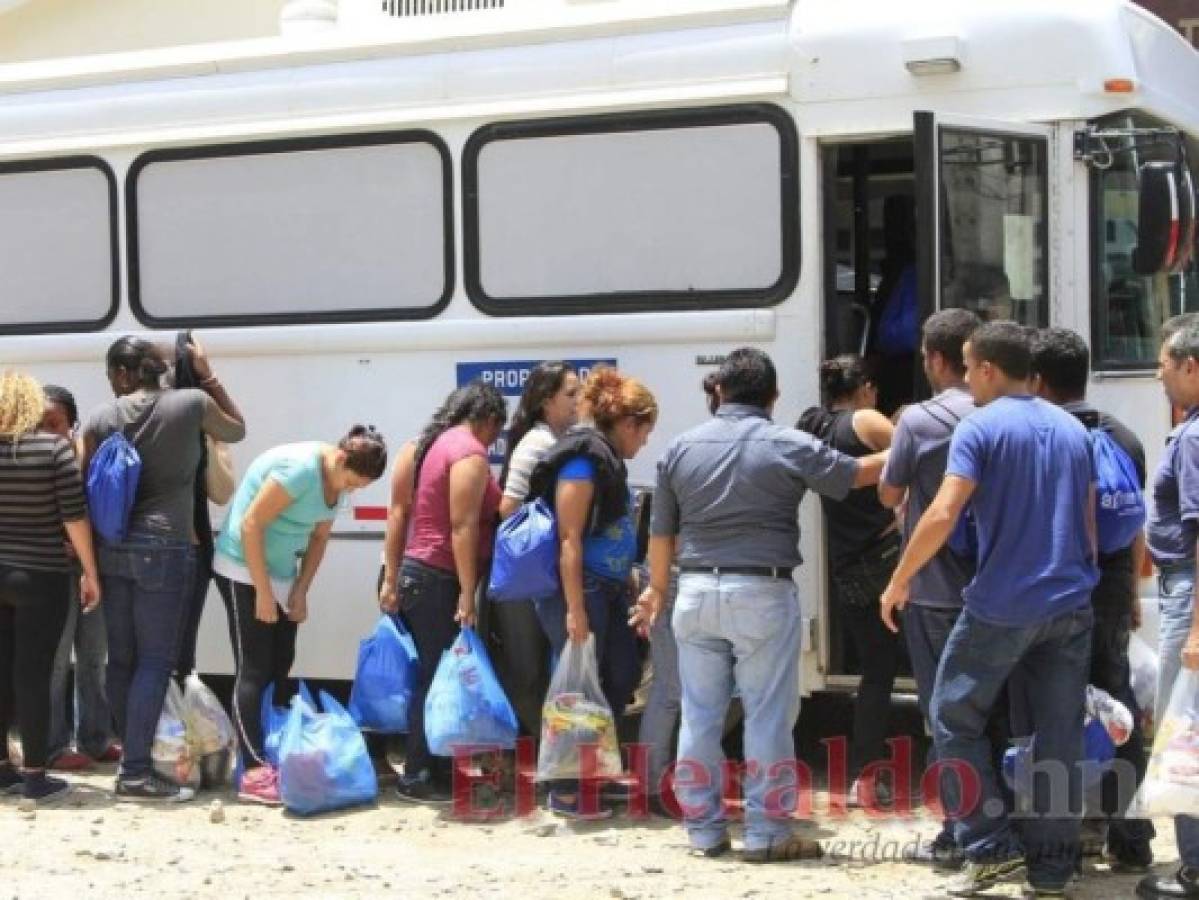 Menos migrantes hondureños retornaron en junio desde EUA y México