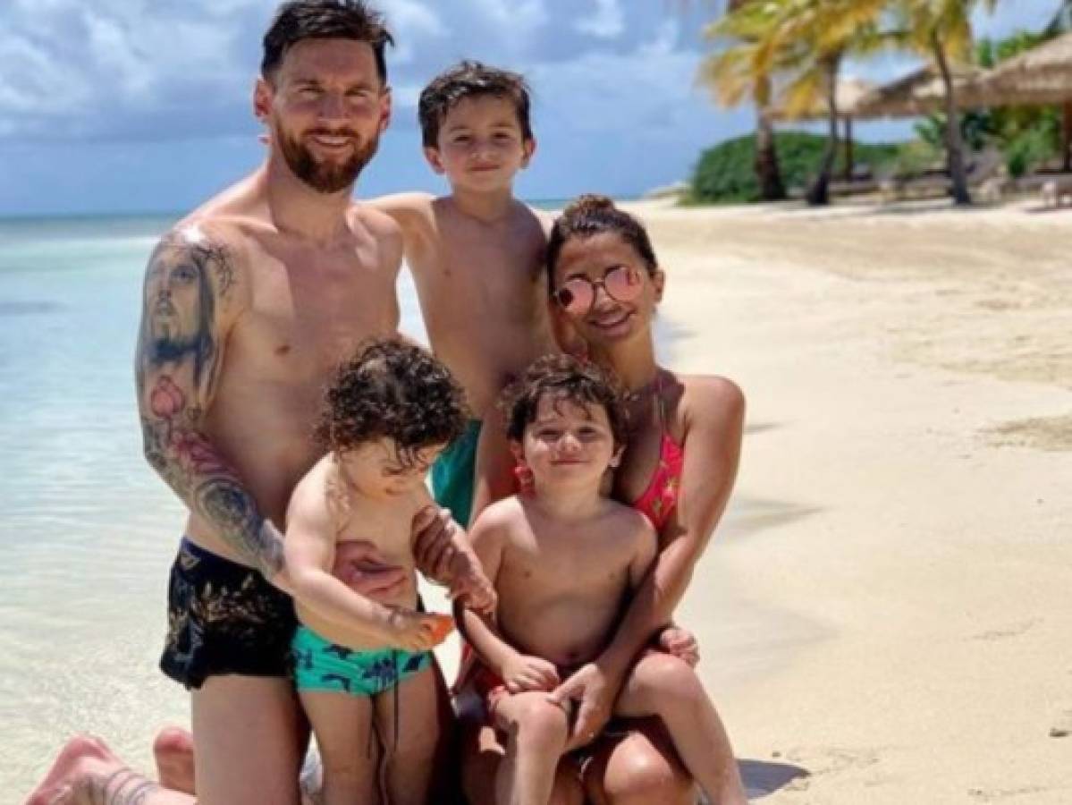 FOTO: Las paradisíacas vacaciones de Leo Messi y su familia tras la Copa América