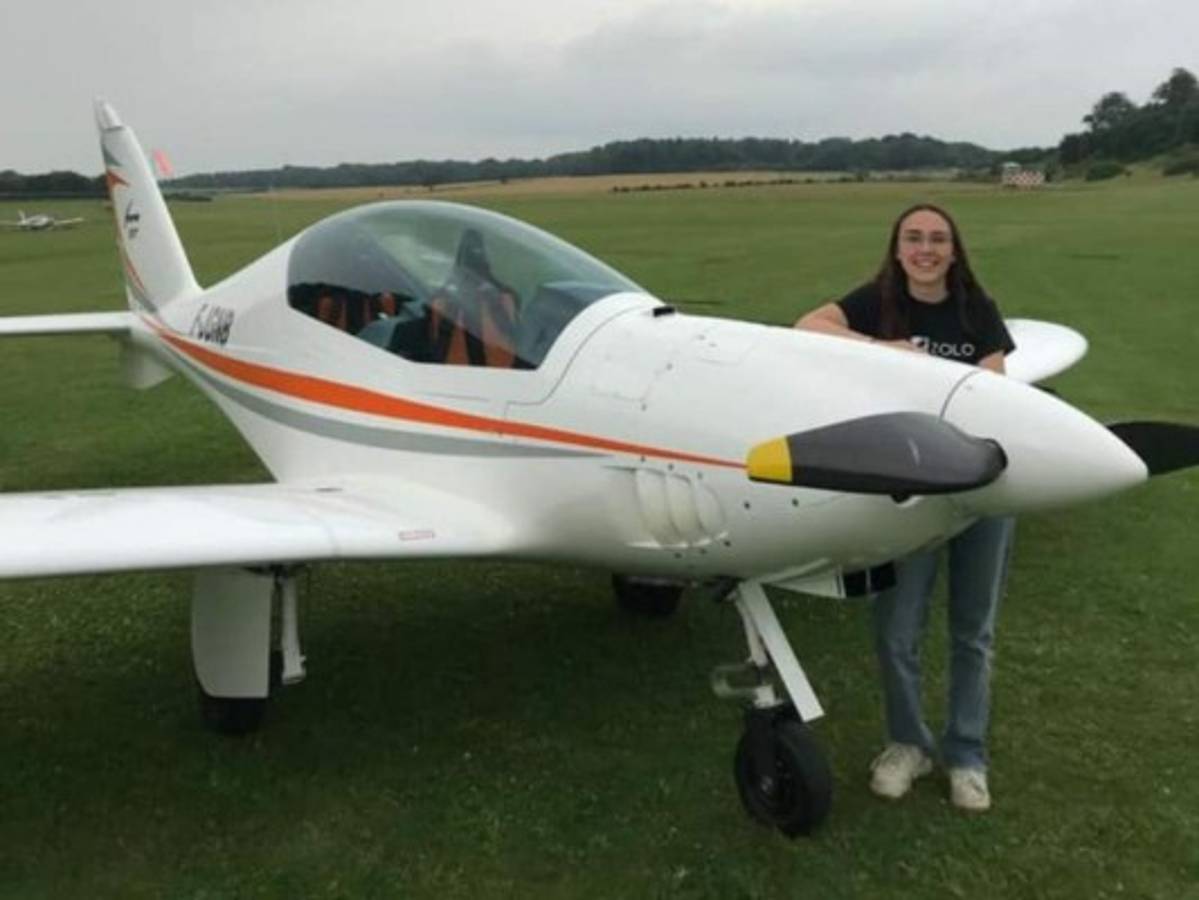 Piloto británica visitará Honduras en su vuelta al mundo en avioneta