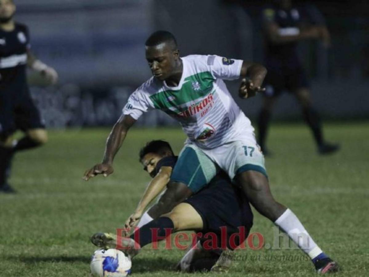 Honduras de El Progreso le arrebata el triunfo a Platense y empatan 2-2 en el Micheletti  