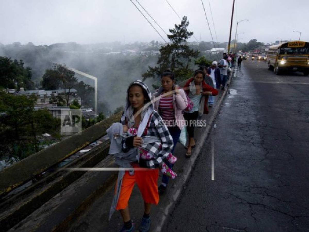 México pedirá ayuda a la ONU con caravana migrante de hondureños