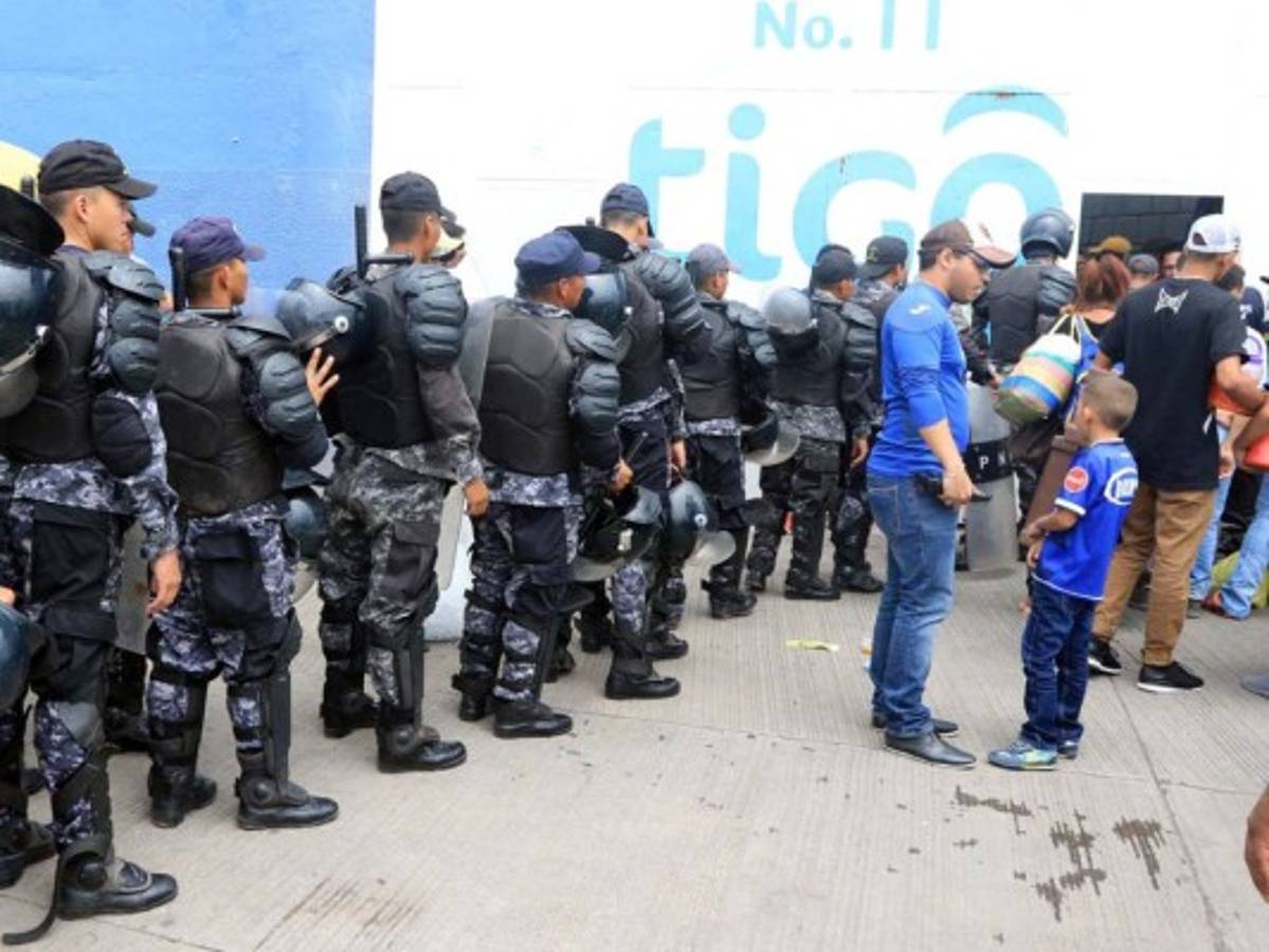 Al menos 500 elementos brindarán seguridad en la gran final hondureña