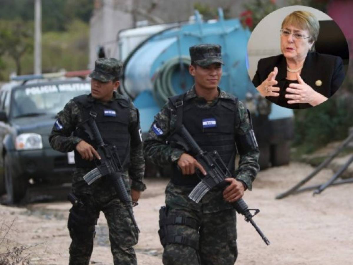 Alto Comisionado de Derechos Humanos recomienda de nuevo desmilitarizar la seguridad en Honduras