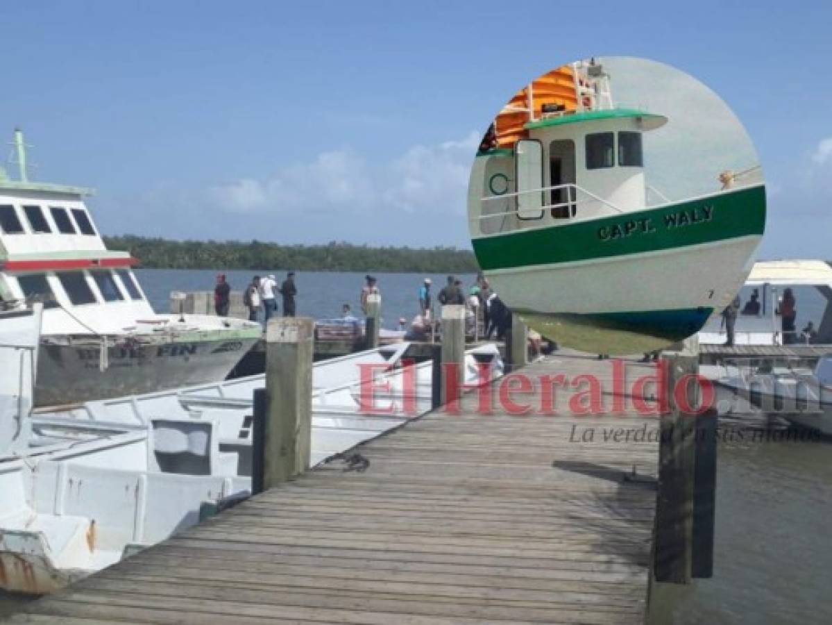 Buque que naufragó en La Mosquitia llevaba una sobrecarga de 35 personas, según la Marina Mercante