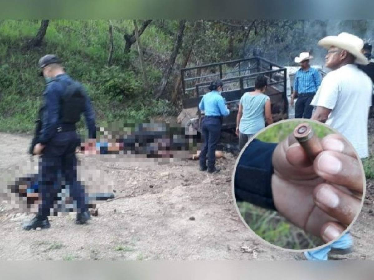 Fiscalía investiga masacre que cobró la vida de nueve personas en Yoro