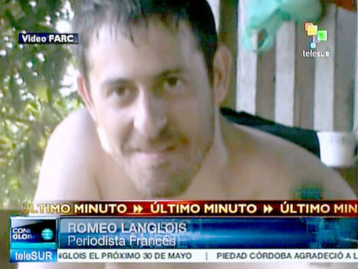 Se conocen primeras imágenes de periodista francés rehén de FARC