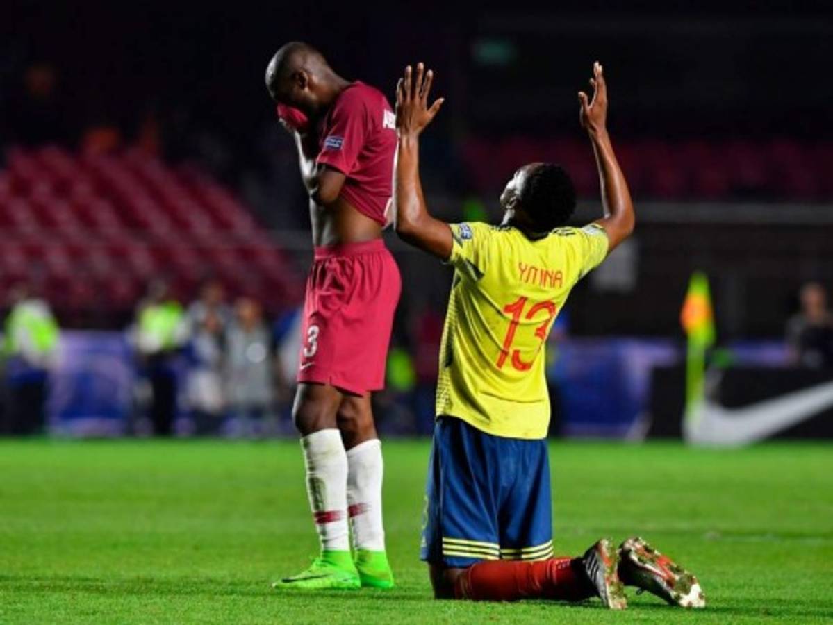 Colombia se asegura el primer lugar del Grupo B y Argentina sigue sufriendo