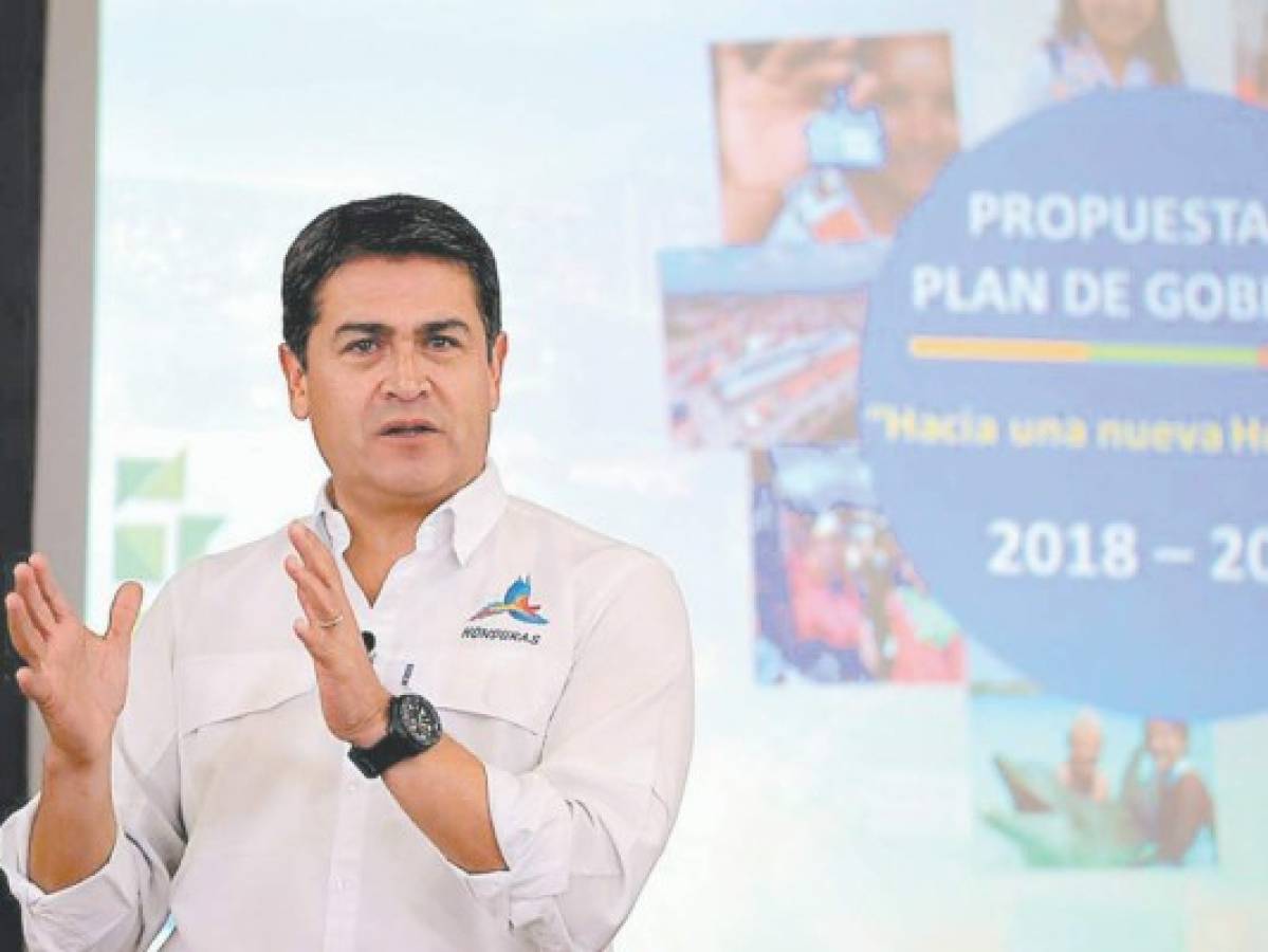 Juan Orlando Hernádez presentará plan de gobierno basado en siete ejes