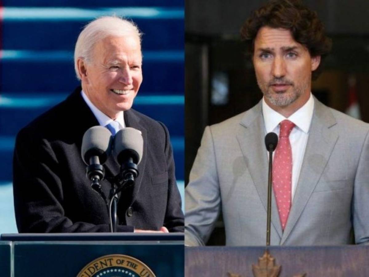 La primera llamada de Biden con un líder extranjero será con Trudeau