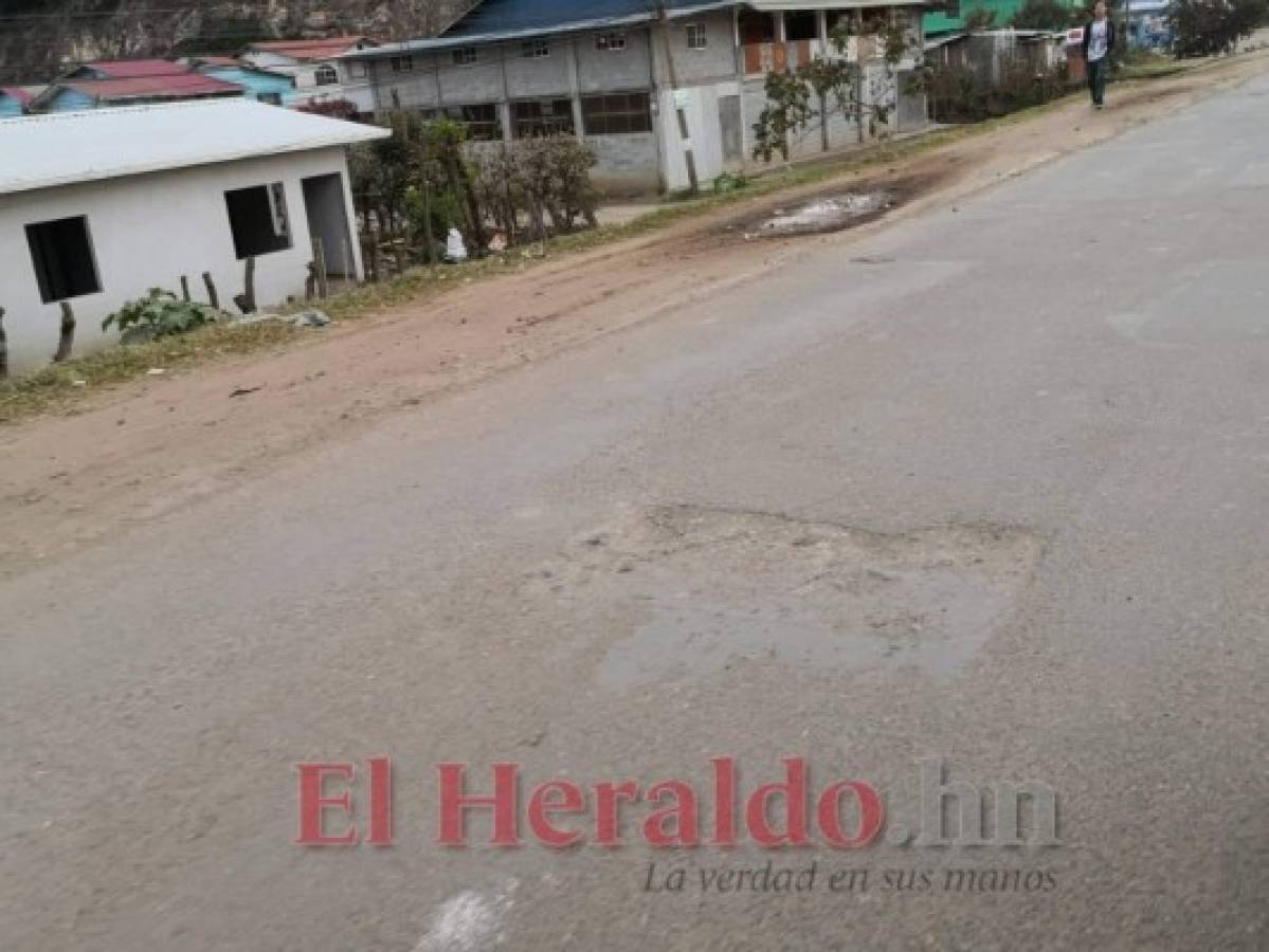 Carretera hacia La Esperanza, Intibucá, un peligro de muerte