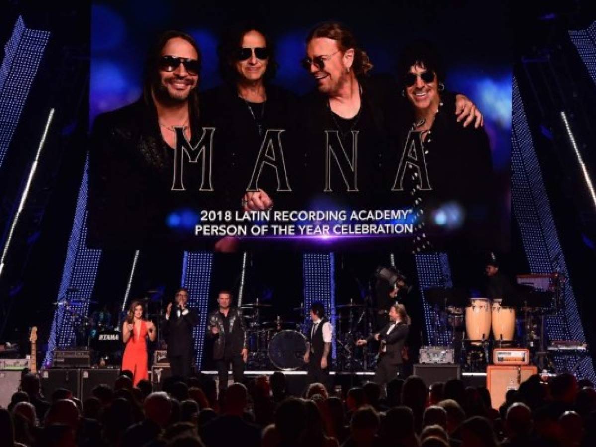 Maná recibió el Grammy Latino a 'Persona del Año'  
