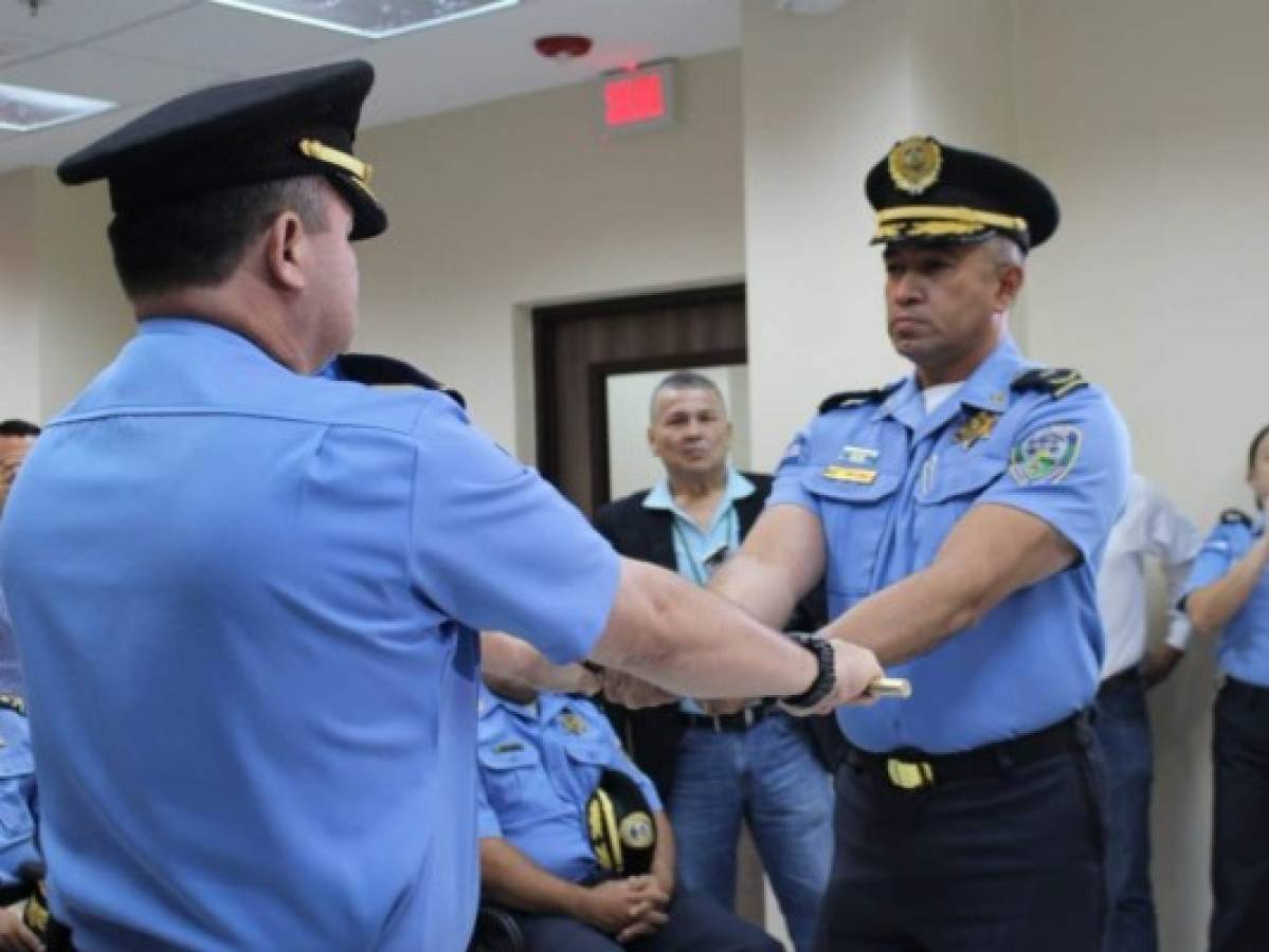 Oficializan seis cambios de mando en la Policía Nacional de Honduras