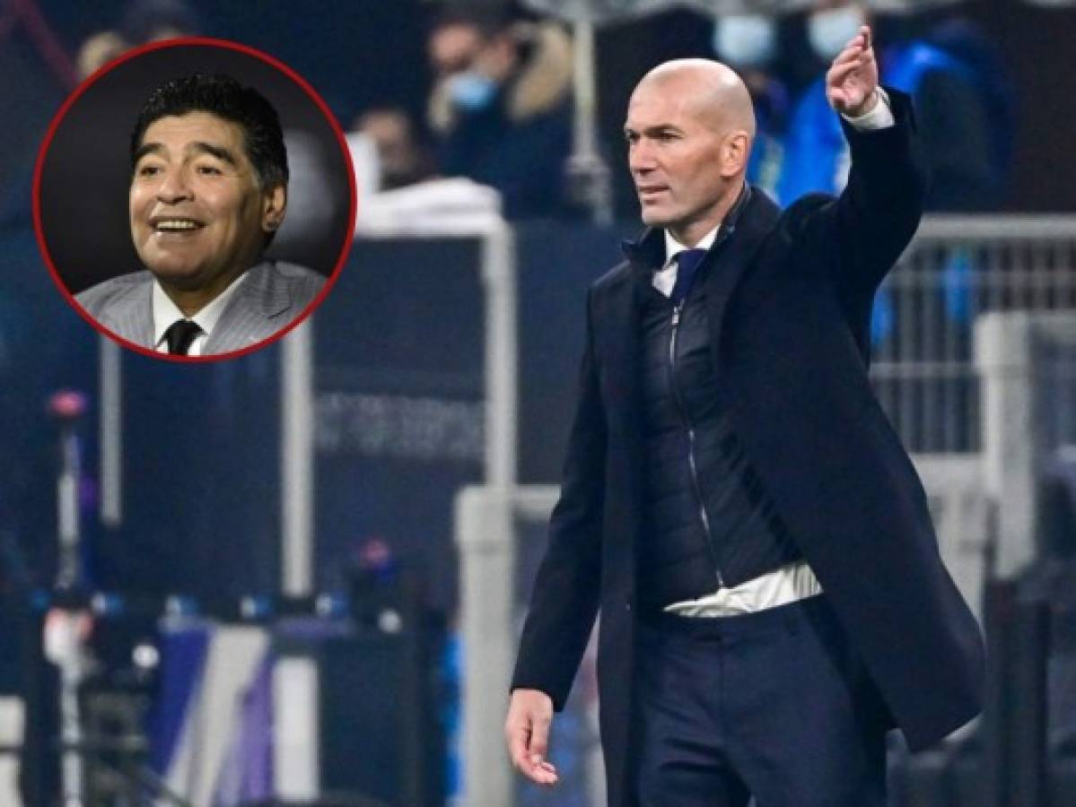 'Una pérdida enorme para el mundo en general', dice Zidane sobre Maradona 